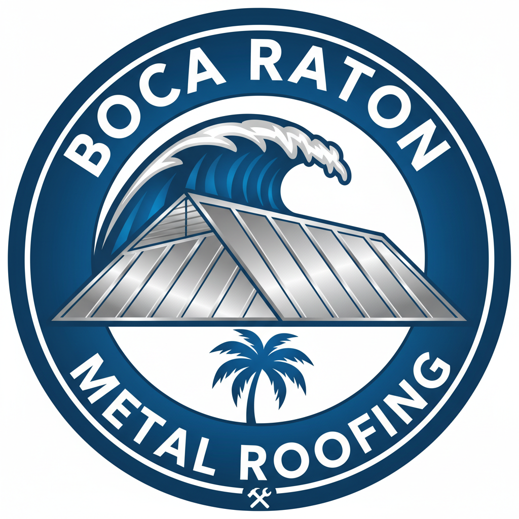 boca Raton metal roofing logo